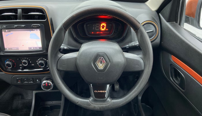 2018 Renault Kwid CLIMBER 1.0 AMT, Petrol, Automatic, 87,110 km, Steering Wheel Close Up