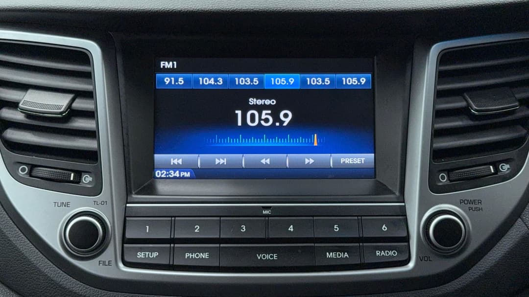 2017 Hyundai Tucson Active (FWD), Automatic, 129894 km, Infotainment System