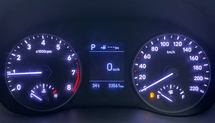 2017 Hyundai Verna 1.6 VTVT SX (O) AT, CNG, Automatic, 33,561 km, Odometer Image