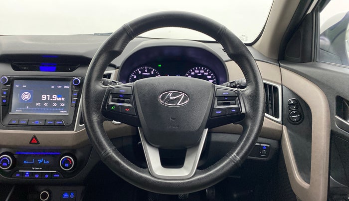 2018 Hyundai Creta 1.6 SX PLUS PETROL, Petrol, Manual, 21,431 km, Steering Wheel Close Up