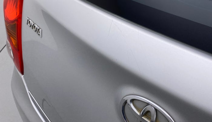2012 Toyota Etios Liva G, Petrol, Manual, 42,595 km, Dicky (Boot door) - Minor scratches