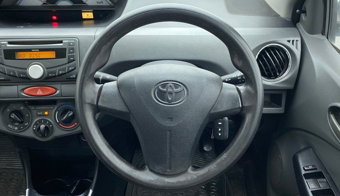 2012 Toyota Etios Liva G, Petrol, Manual, 42,595 km, Steering Wheel Close Up
