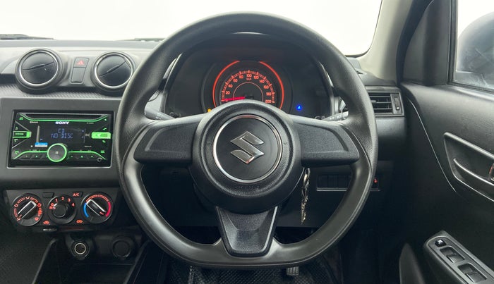 2021 Maruti Swift LXI, Petrol, Manual, 13,113 km, Steering Wheel Close Up