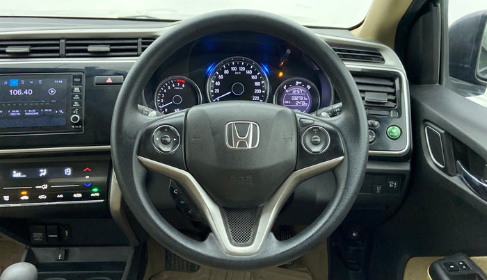 2018 Honda City V AT, Petrol, Automatic, 33,455 km, Steering Wheel Close Up