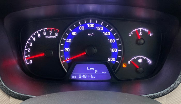 2015 Hyundai Xcent SX 1.2, Petrol, Manual, 94,845 km, Odometer Image