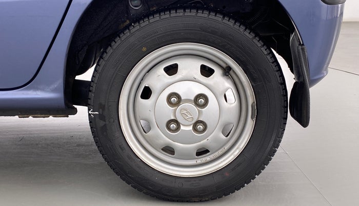 2012 Hyundai Santro Xing GL PLUS, Petrol, Manual, 9,697 km, Left Rear Wheel