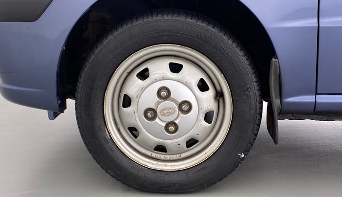 2012 Hyundai Santro Xing GL PLUS, Petrol, Manual, 9,697 km, Left Front Wheel