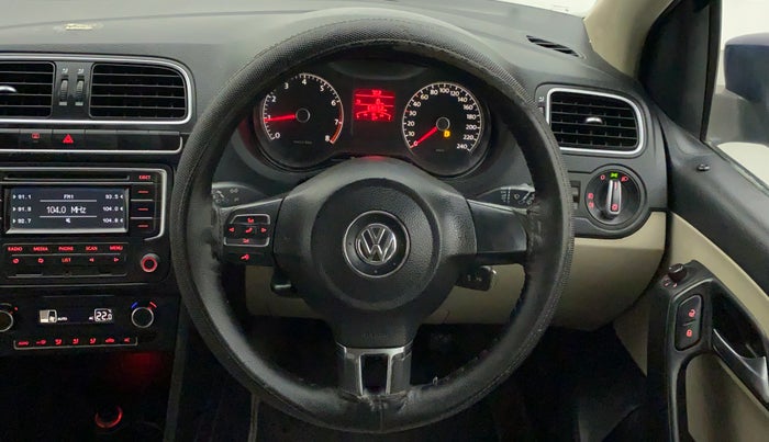 2013 Volkswagen Polo HIGHLINE1.2L, Petrol, Manual, 68,125 km, Steering Wheel Close Up