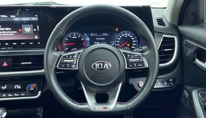 2020 KIA SELTOS GTX + AT PETROL, Petrol, Automatic, 9,417 km, Steering Wheel Close Up