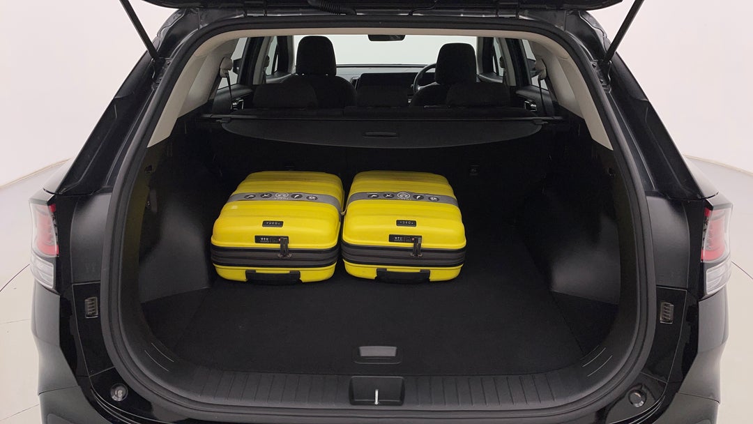 Boot Inside View with Luggage