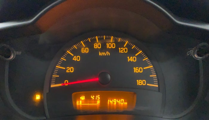 2015 Maruti Celerio VXI d, Petrol, Manual, 15,067 km, Odometer Image