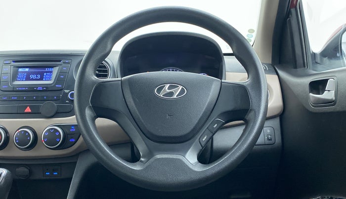 2014 Hyundai Grand i10 SPORTZ 1.2 KAPPA VTVT, Petrol, Manual, 33,629 km, Steering Wheel Close Up