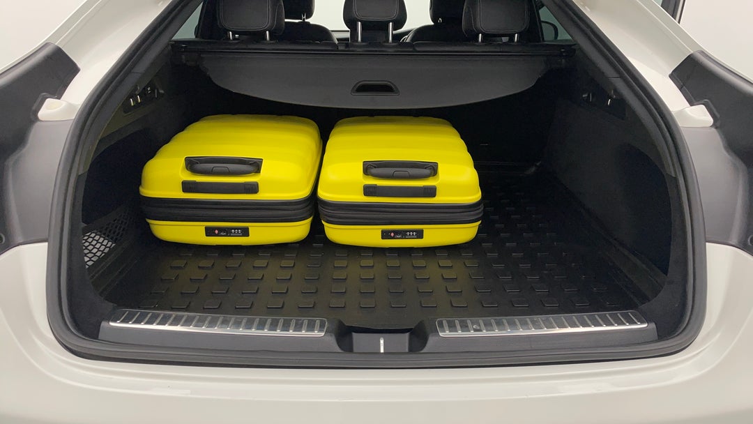 Boot Inside View with Luggage