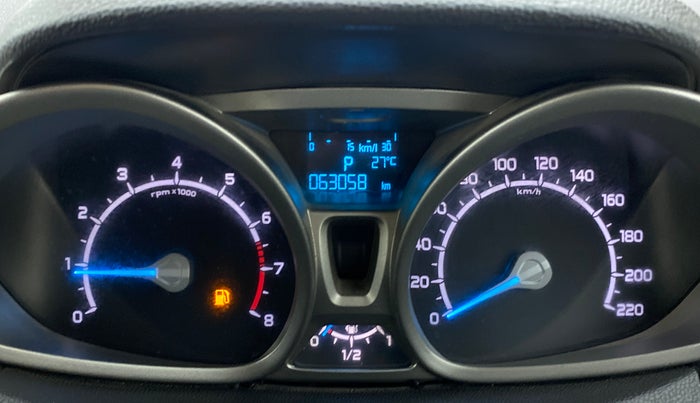 2016 Ford Ecosport TITANIUM 1.5L PETROL AT, Petrol, Automatic, 62,867 km, Odometer Image