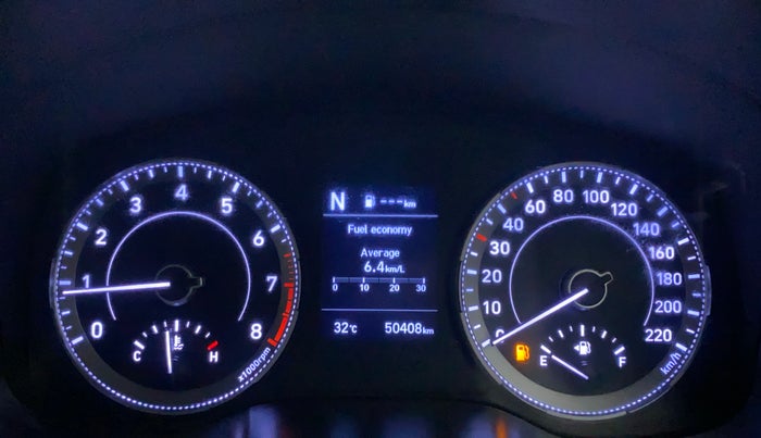 2021 Hyundai VENUE SX 1.0 TURBO IMT, Petrol, Manual, 50,408 km, Odometer Image