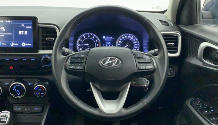 2021 Hyundai VENUE SX 1.0 TURBO IMT, Petrol, Manual, 50,408 km, Steering Wheel Close Up