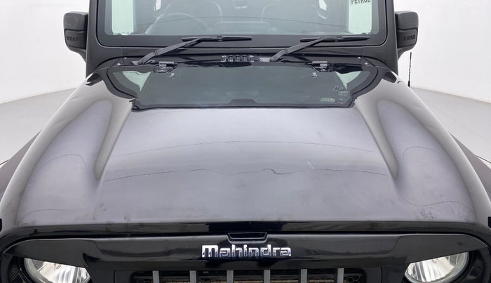 2021 Mahindra Thar LX  P 4WD AT CONVERTIBLE, Petrol, Automatic, 12,421 km, Bonnet (hood) - Slightly dented