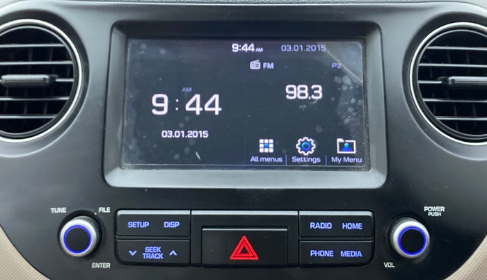 2019 Hyundai Grand i10 SPORTZ 1.2 KAPPA VTVT, Petrol, Manual, 55,812 km, Infotainment System