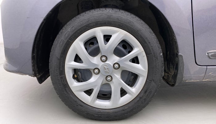 2019 Hyundai Grand i10 SPORTZ 1.2 KAPPA VTVT, Petrol, Manual, 55,812 km, Left Front Wheel