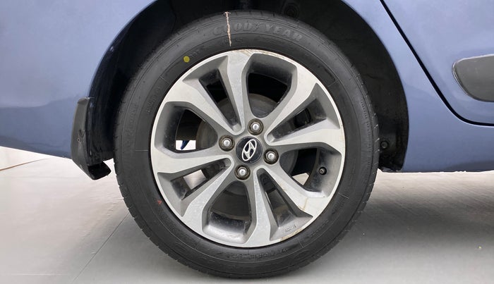2014 Hyundai Xcent SX 1.2 OPT, Petrol, Manual, 72,594 km, Right Rear Wheel