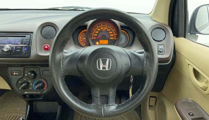 2013 Honda Amaze 1.5 EMT I DTEC, Diesel, Manual, Steering Wheel Close Up