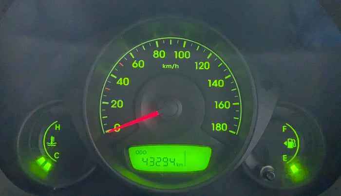 2017 Hyundai Eon ERA PLUS (O), Petrol, Manual, 43,351 km, Odometer Image