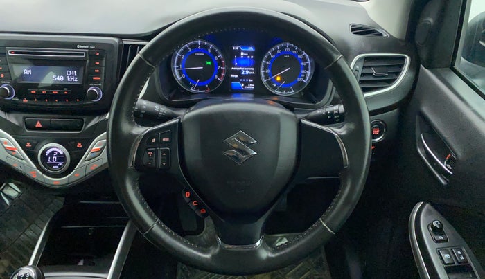 2016 Maruti Baleno ZETA 1.2 K12, Petrol, Manual, 51,751 km, Steering Wheel Close Up