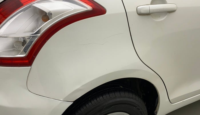 2015 Maruti Swift VXI, Petrol, Manual, 64,579 km, Right quarter panel - Slightly dented