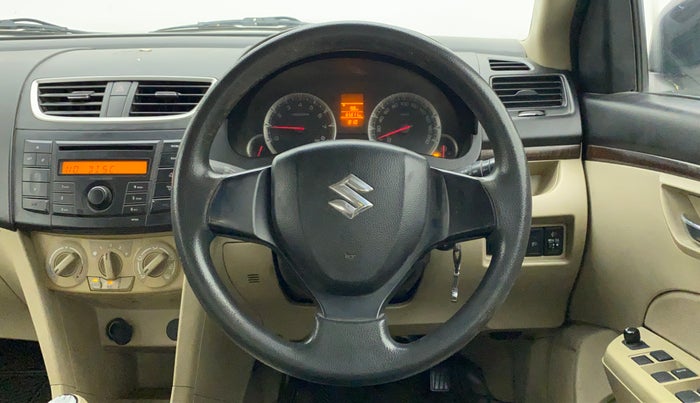 2012 Maruti Swift Dzire VXI, Petrol, Manual, 65,611 km, Steering Wheel Close Up