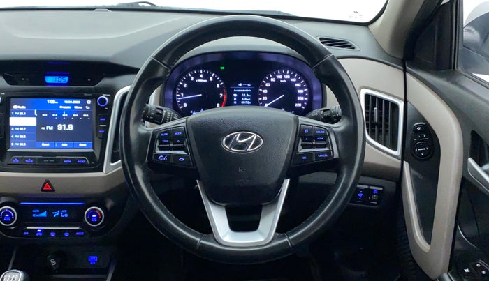 2019 Hyundai Creta SX (O) 1.6 PETROL, Petrol, Manual, 26,957 km, Steering Wheel Close Up