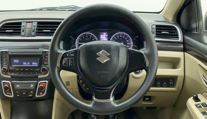 2014 Maruti Ciaz ZXI, Petrol, Manual, 71,324 km, Steering Wheel Close Up