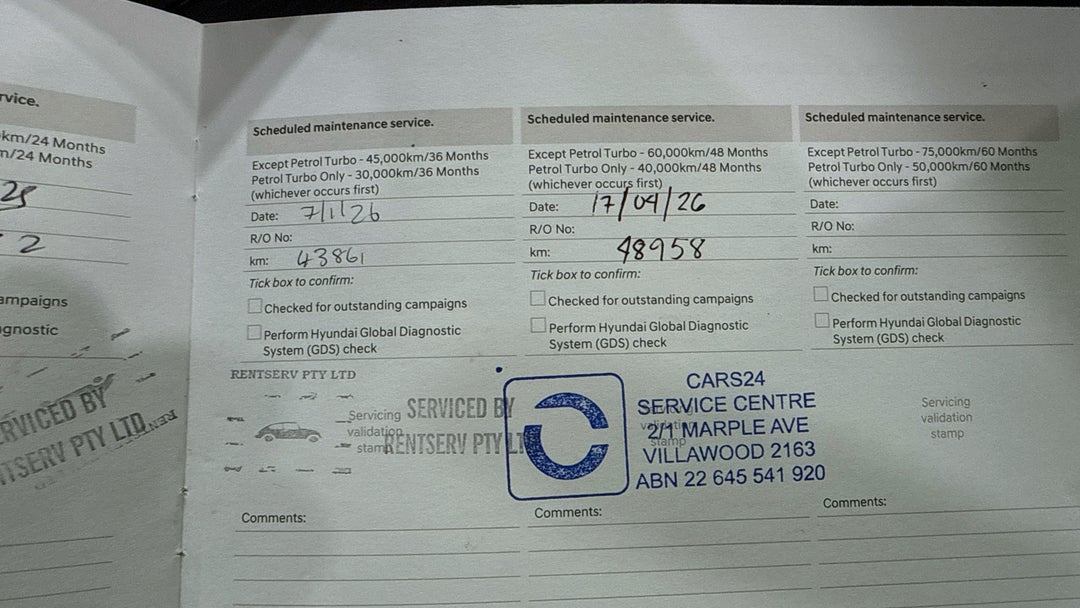 2024 Hyundai Staria ., Automatic, 48958 km, Service History