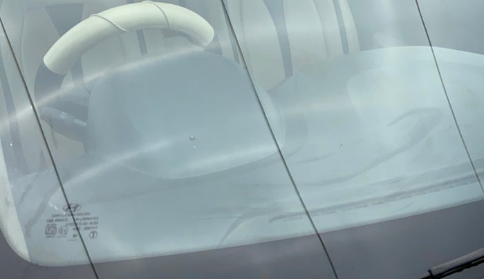 2015 Hyundai Grand i10 MAGNA 1.2 KAPPA VTVT, Petrol, Manual, 14,910 km, Front windshield - Minor spot on windshield