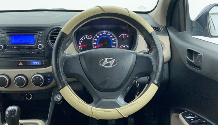 2015 Hyundai Grand i10 MAGNA 1.2 KAPPA VTVT, Petrol, Manual, 14,910 km, Steering Wheel Close Up