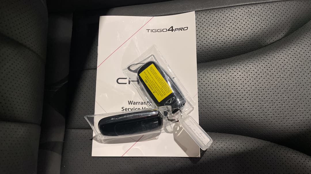 2025 Chery Tiggo 4 Ultimate, Automatic, 9755 km, Key Close-up