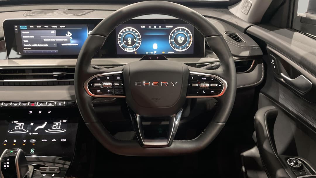 2025 Chery Tiggo 4 Ultimate, Automatic, 9755 km, Steering Wheel Close-up