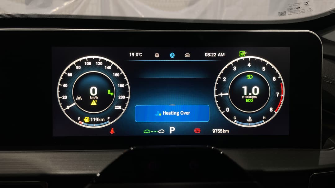 2025 Chery Tiggo 4 Ultimate, Automatic, 9755 km, Odometer View