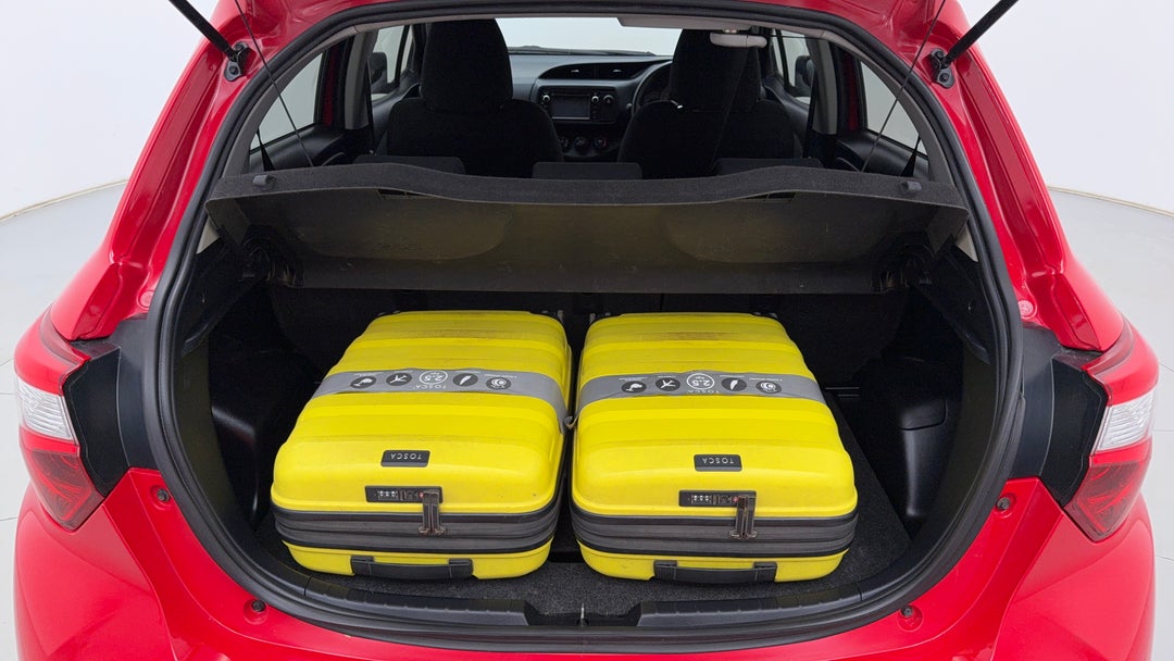 Boot Inside View with Luggage