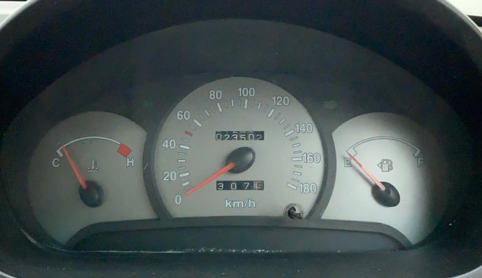 2010 Hyundai Santro Xing GL, Petrol, Manual, 23,502 km, Odometer Image