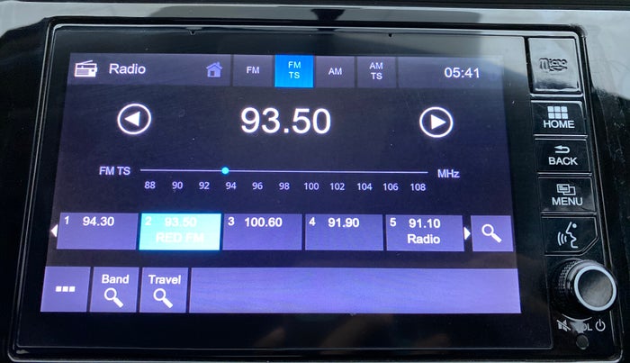 2018 Honda WR-V 1.2 i-VTEC VX MT, Petrol, Manual, 25,837 km, Infotainment System
