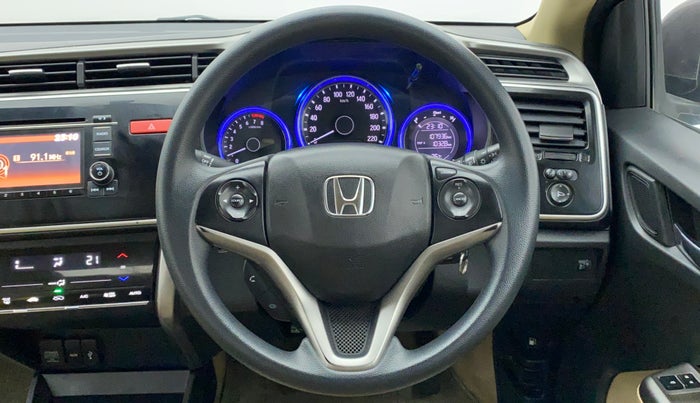 2015 Honda City 1.5L I-VTEC V MT, Petrol, Manual, 1,07,935 km, Steering Wheel Close Up