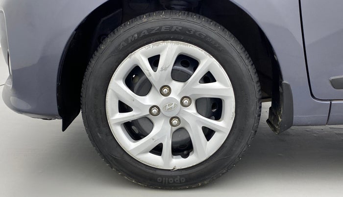 2019 Hyundai Grand i10 SPORTZ 1.2 KAPPA VTVT, Petrol, Manual, 26,844 km, Left Front Wheel