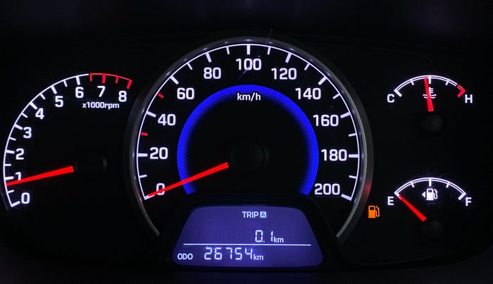 2019 Hyundai Grand i10 SPORTZ 1.2 KAPPA VTVT, Petrol, Manual, 26,844 km, Odometer Image