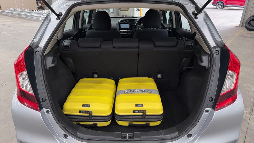 2017 Honda Jazz Vti, Automatic, 80921 km, Boot Inside View with Luggage
