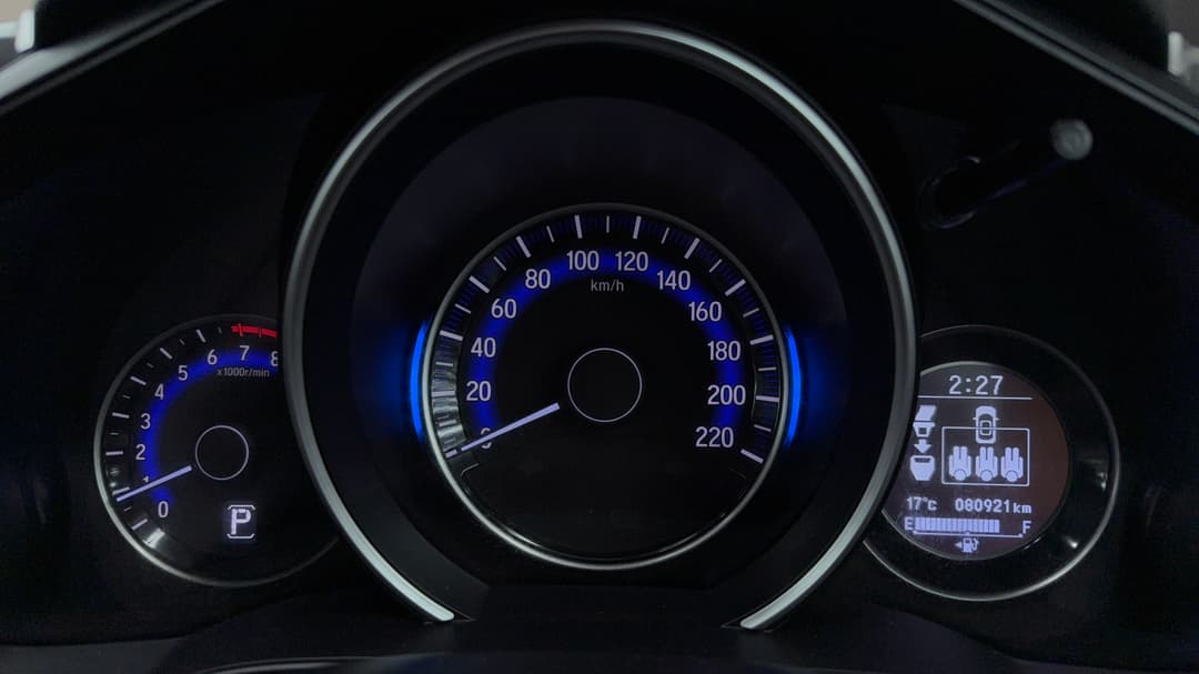 2017 Honda Jazz Vti, Automatic, 80921 km, Odometer View