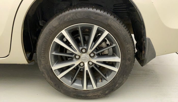 2017 Toyota Corolla Altis VL CVT PETROL, Petrol, Automatic, 61,520 km, Left Rear Wheel