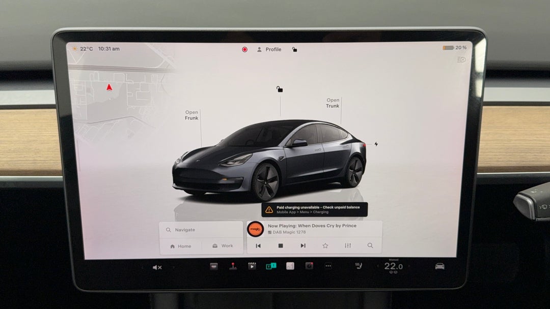 2022 Tesla Model 3 Rear-wheel Drive, Automatic, 47097 km, Infotainment System