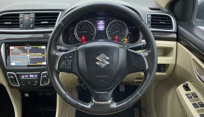 2017 Maruti Ciaz ALPHA 1.4 VVT, Petrol, Manual, 71,000 km, Steering Wheel Close Up