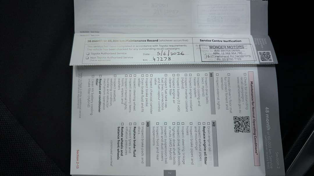 2023 Toyota Yaris Cross Gx, Automatic, 53993 km, Service History