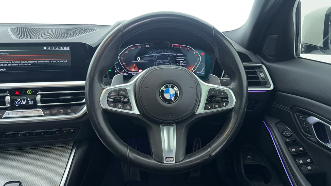 2021 BMW 3 30i M Sport, Automatic, 34964 km, Steering Wheel Close-up